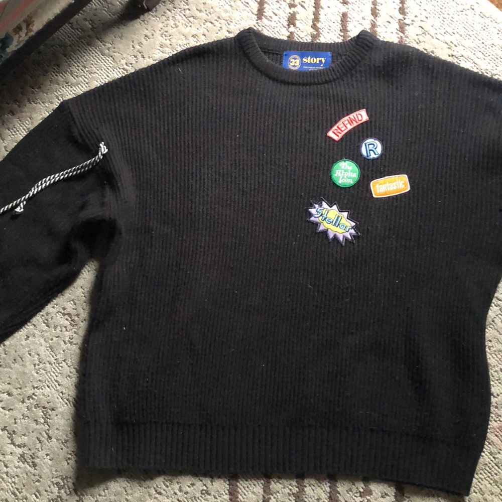 Oversized Korean sweater